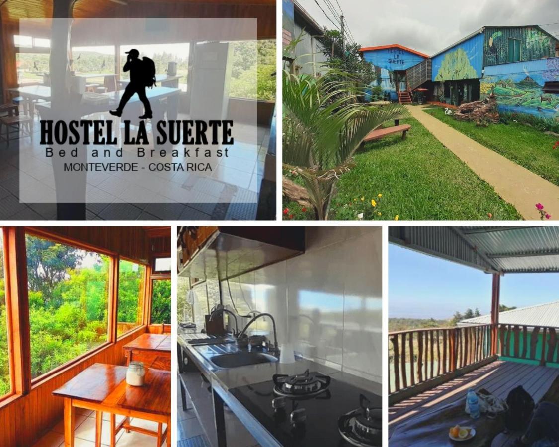 Hostel La Suerte Monteverde Exterior foto